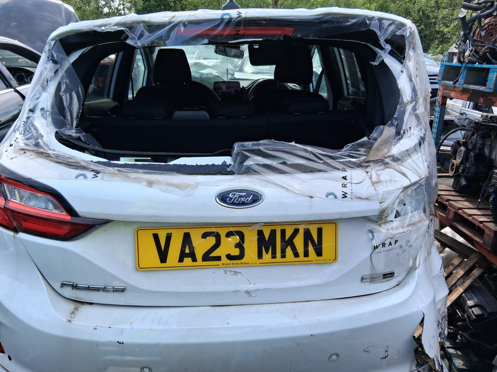 2023 FORD FIESTA MK8 OSF DRIVER SIDE FRONT RIGHT DOOR CARD
