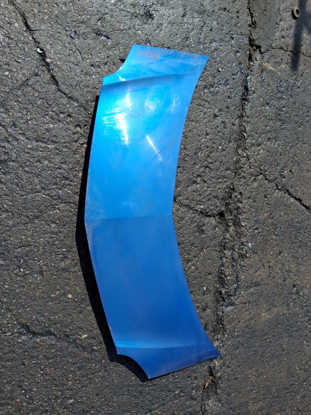 RENAULT MODUS 2010 FRONT BONNET HOOD PANEL BLUE TERNA