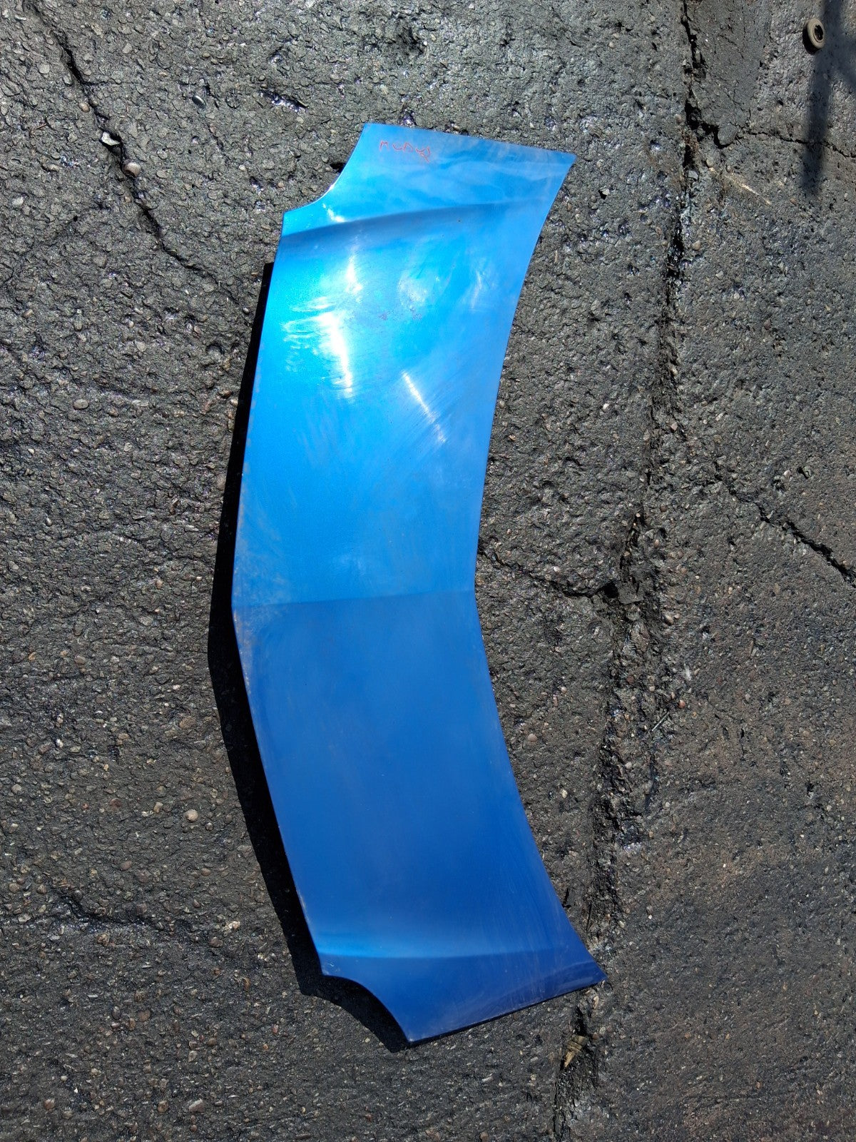 RENAULT MODUS 2010 FRONT BONNET HOOD PANEL BLUE TERNA