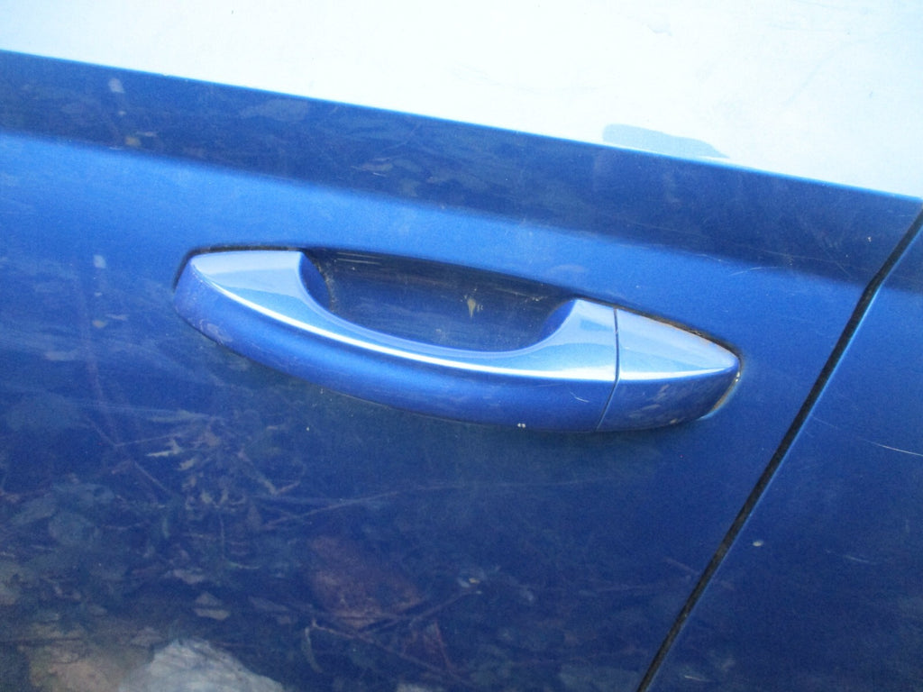 2019 SKODA FABIA MK3 NJ NSF PASSENGER SIDE FRONT EXTERIOR DOOR HANDLE BLUE