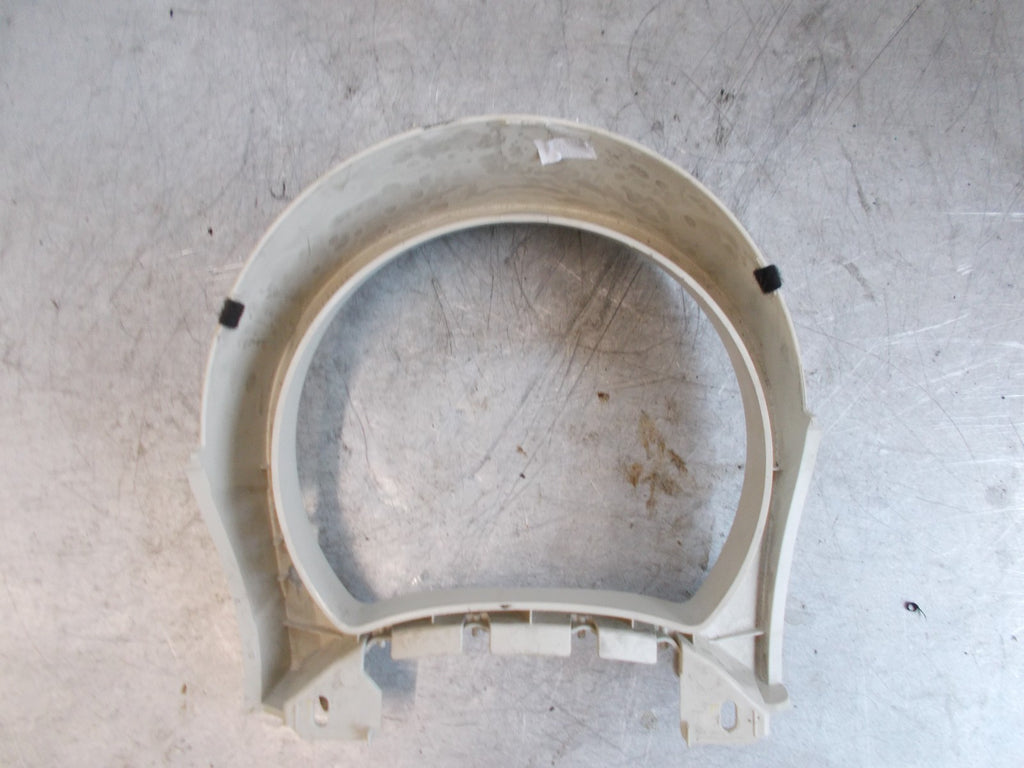 FIAT 500 2012 CLOCKS SPEEDO CLUSTER SURROUND HOUSING TRIM CREAM 735446001