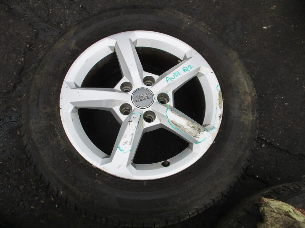 AUDI Q2 MK1 2020 16 INCH ALLOY WHEEL WITH TYRE 215/60R16 81A601025