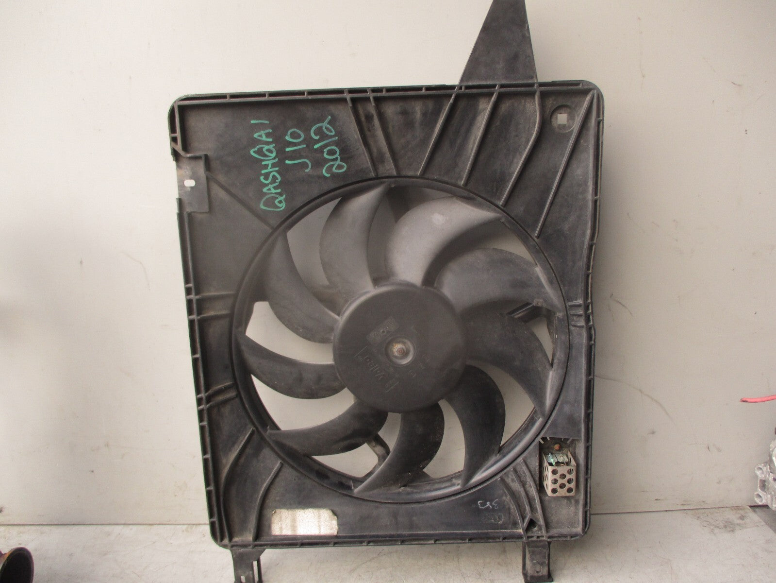 2012 NISSAN QASHQAI J10 MK1 1.6 PETROL RADIATOR ENGINE COOLING FAN 5393199