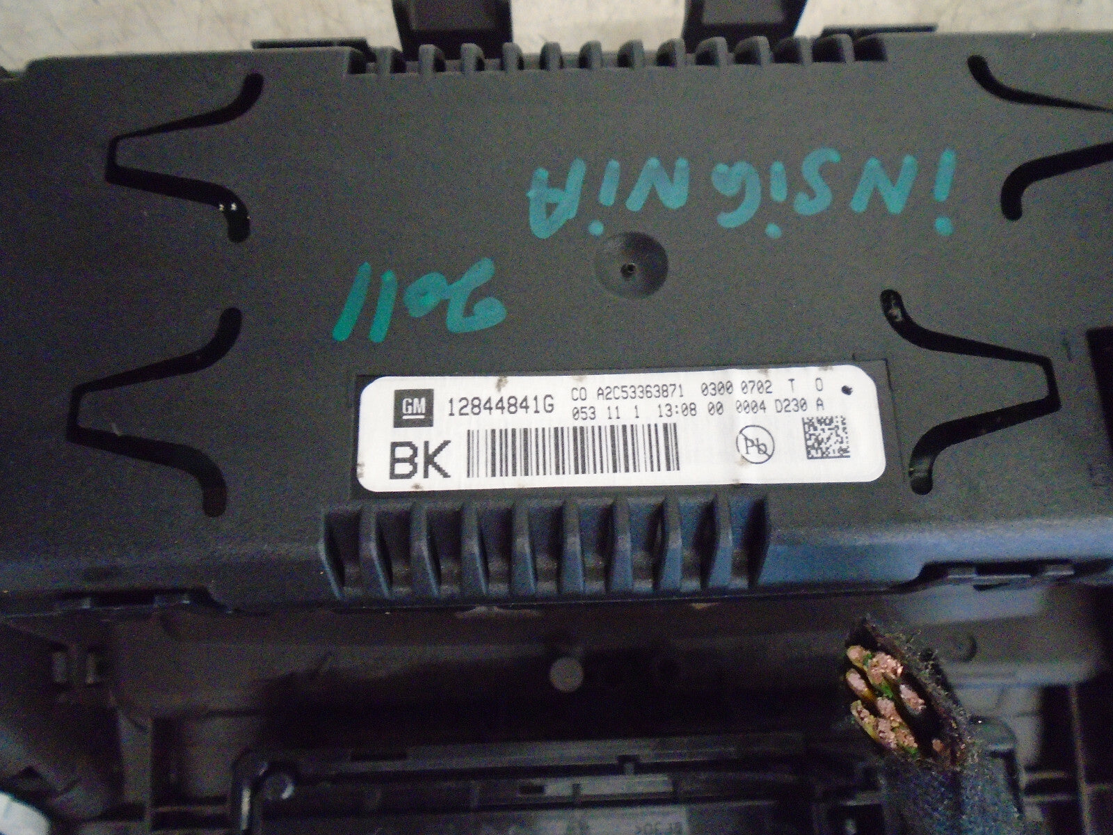 VAUXHALL INSIGNIA MK1 2011 MULTIFUNCTION DISPLAY SCREEN 12844841G