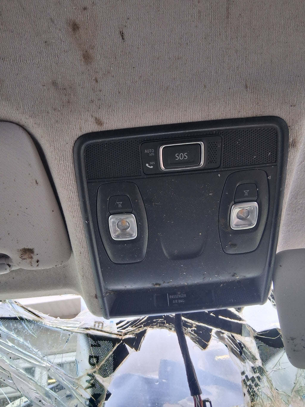 2024 RENAULT CLIO FACELIFT MK5 FRONT INTERIOR ROOF READING COURTESY LIGHT