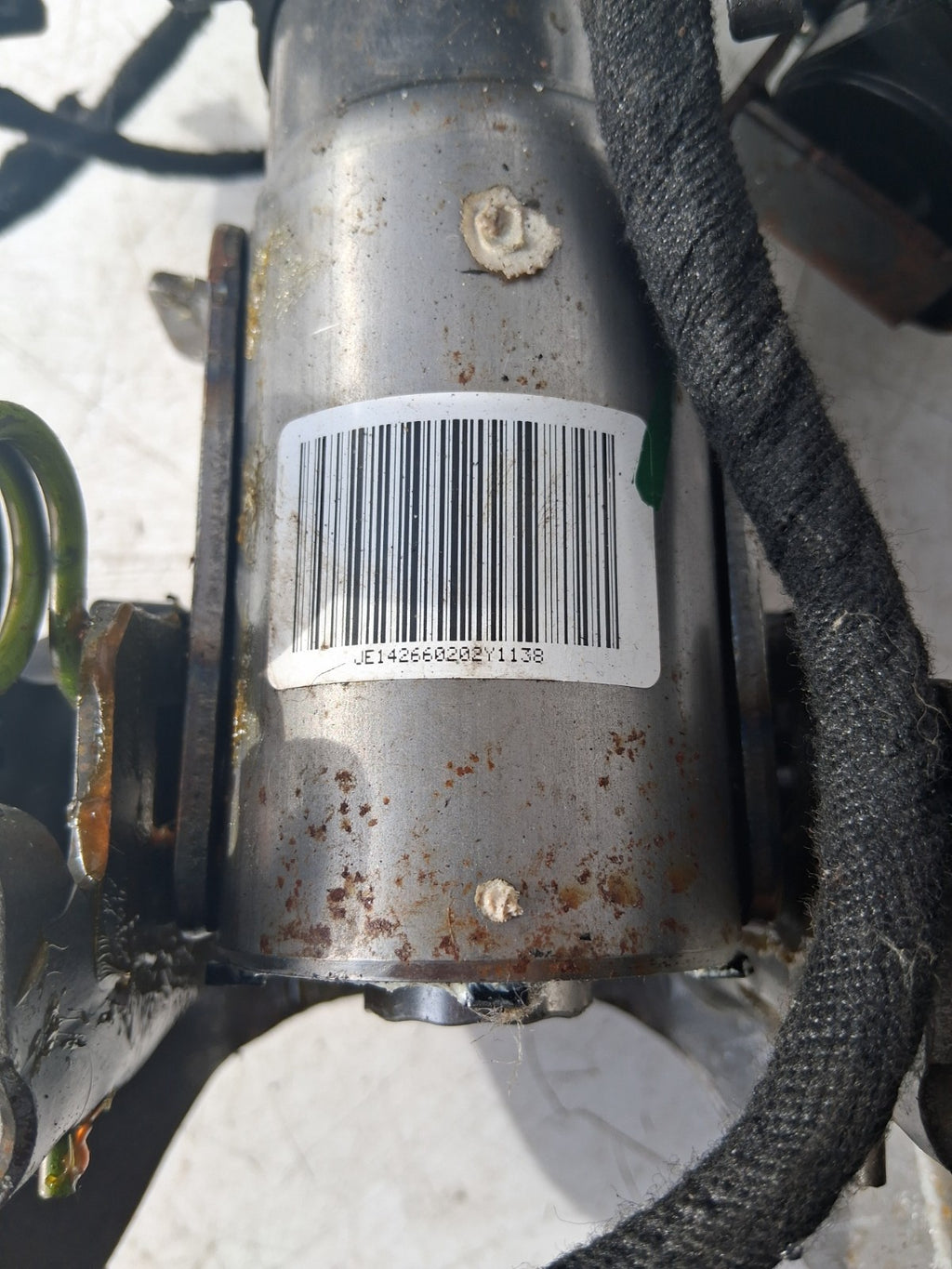 2015 VAUXHALL ADAM UPPER STEERING COLUMN & IGNITION BARREL 13496325