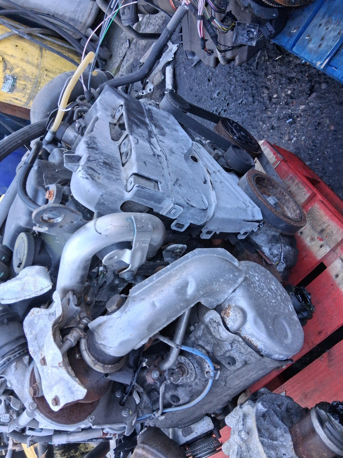 RENAULT CAPTUR 2014 1.5 DIESEL COMPLETE ENGINE K9K