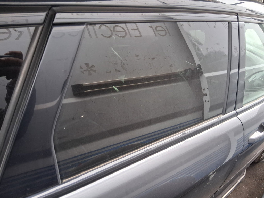 2016 RANGE ROVER EVOQUE L538 OSR DRIVER SIDE REAR DOOR TINTED WINDOW GLASS