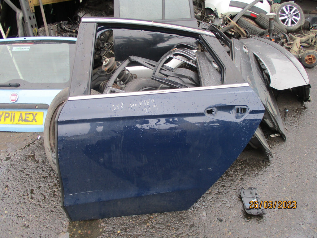 2019 FORD MONDEO MK5 NSR PASSENGER SIDE REAR DOOR BARE BLAZER BLUE