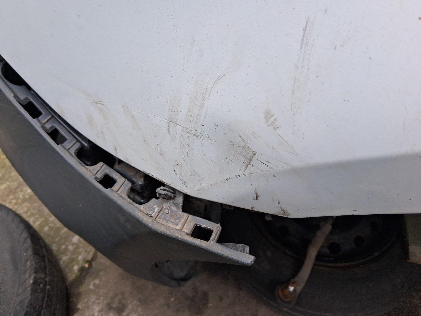 2018 MERCEDES BENZ SPRINTER W907 NSF PASSENGER SIDE FRONT LEFT WING PANEL WHITE