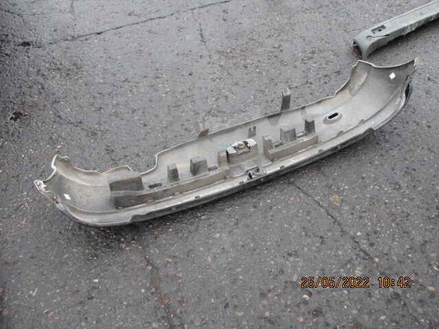 PEUGEOT 206 2005 REAR COMPLETE BUMPER SILVER