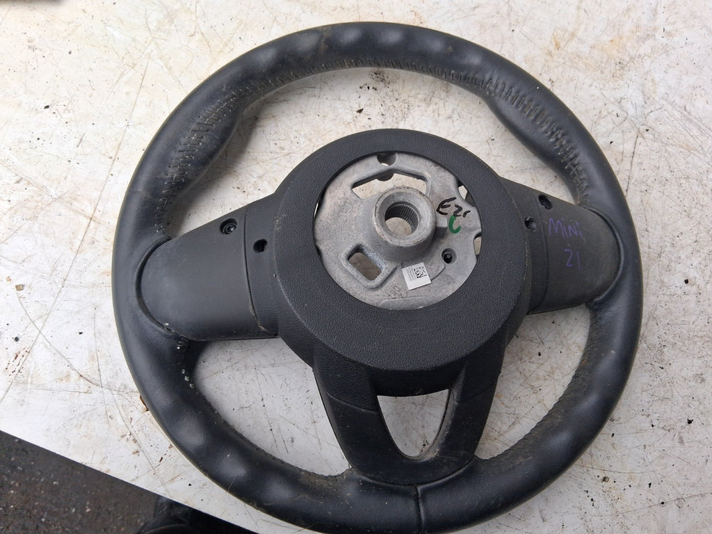 2021 BMW MINI COUNTRYMAN F60 MULTIFUNCTIONAL STEERING WHEEL BLACK SW687459904