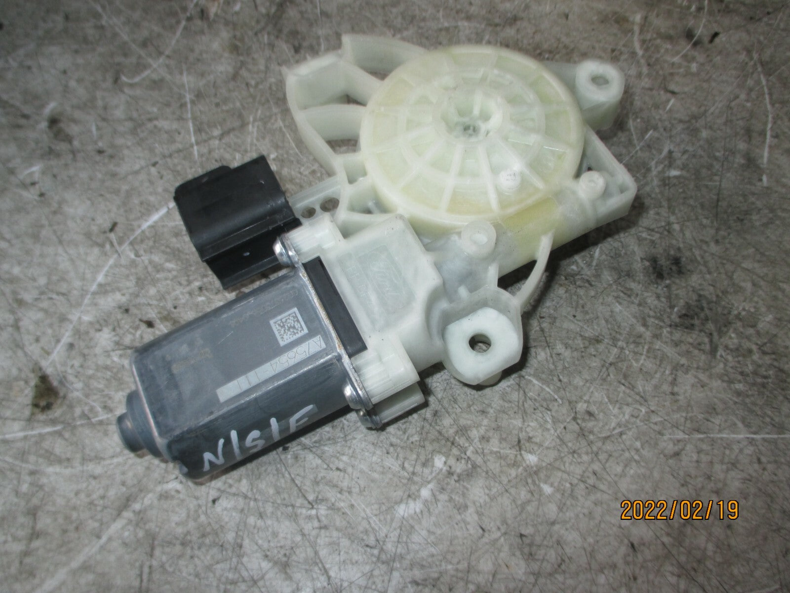 FORD FIESTA MK8 2019 NSF PASSENGER SIDE FRONT WINDOW MOTOR A75654111