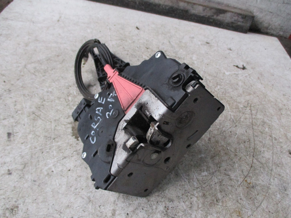 VAUXHALL CORSA E 2017 NSF PASSENGER FRONT SIDE DOOR LOCK  13431843