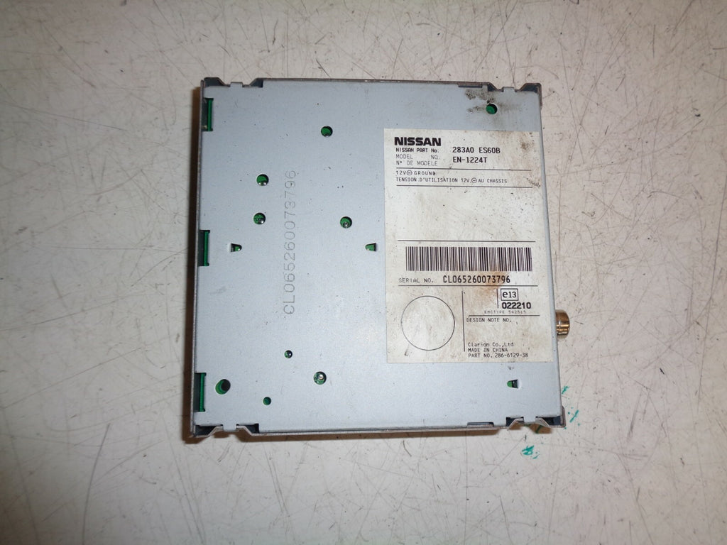 NISSAN X-TRAIL 2007 SAT NAV GUIDE TUNER UNIT RADIO MODULE 283A0ES60B
