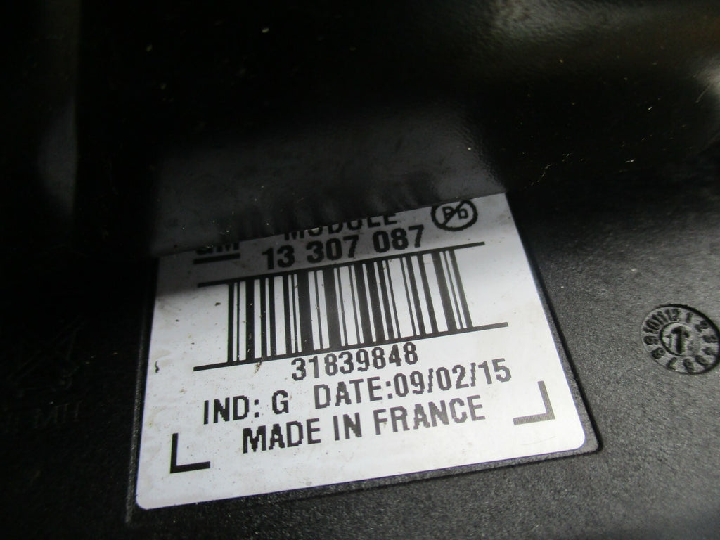 VAUXHALL ASTRA J MK6 ALARM WARNING SIREN MODULE UNIT 13307087