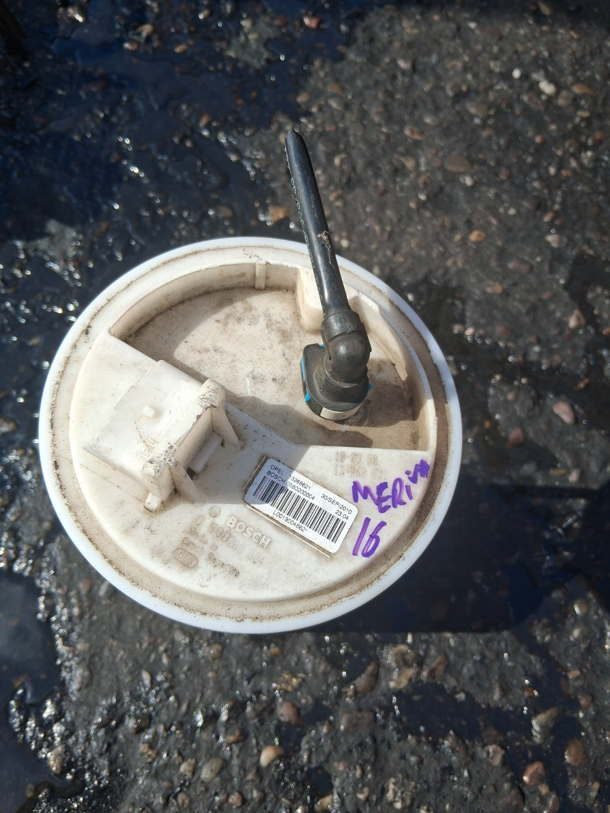 2016 VAUXHALL MERIVA B MK2 1.4 PETROL IN TANK FUEL PUMP SENDING UNIT 13268621
