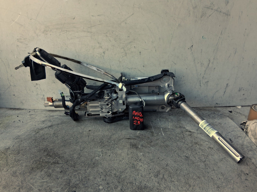 2023 CITROEN BERLINGO MK3 STEERING COLUMN IGNITION BARREL WITH KEY 9820460577