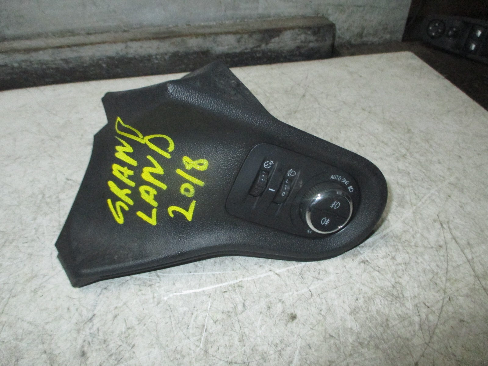 VAUXHALL GRANDLAND X 2018 HEADLIGHT CONTROL SWITCH YP00077677