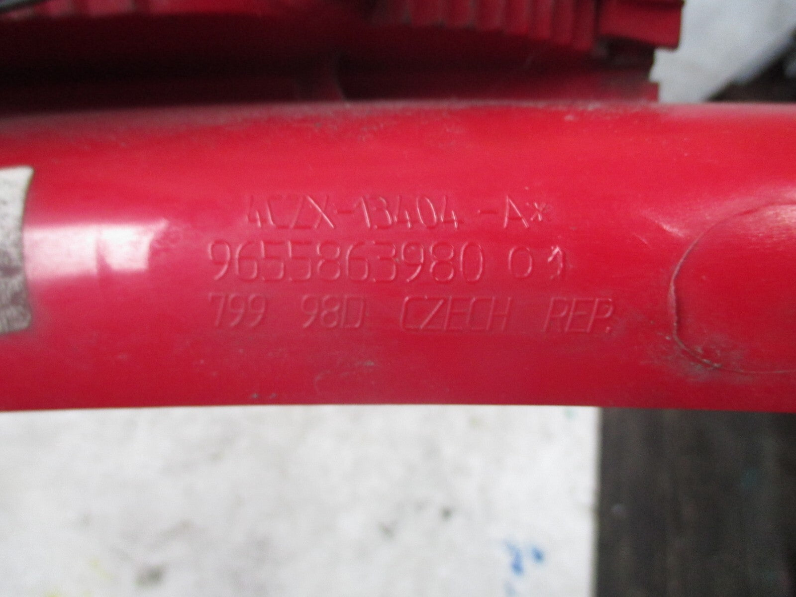 CITROEN C4 2007 OSR DRIVER SIDE REAR LIGHT 9655863980