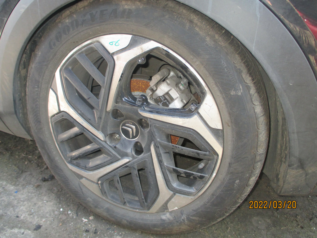 CITROEN C4 MK3 2021 18 INCH DIAMOND CUT ALLOY WHEEL WITH TYRE 195/60R18 REF 2