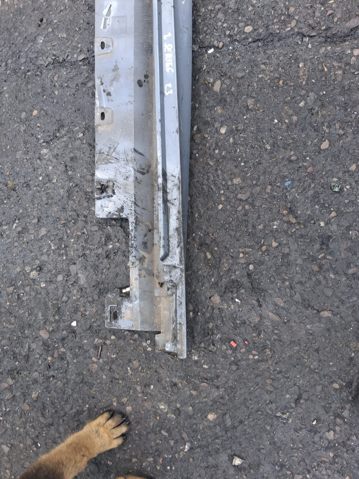2022 BMW 2 SERIES F44 GRAN COUPE NS PASSENGER SIDE SIDE SKIRT VALANCE