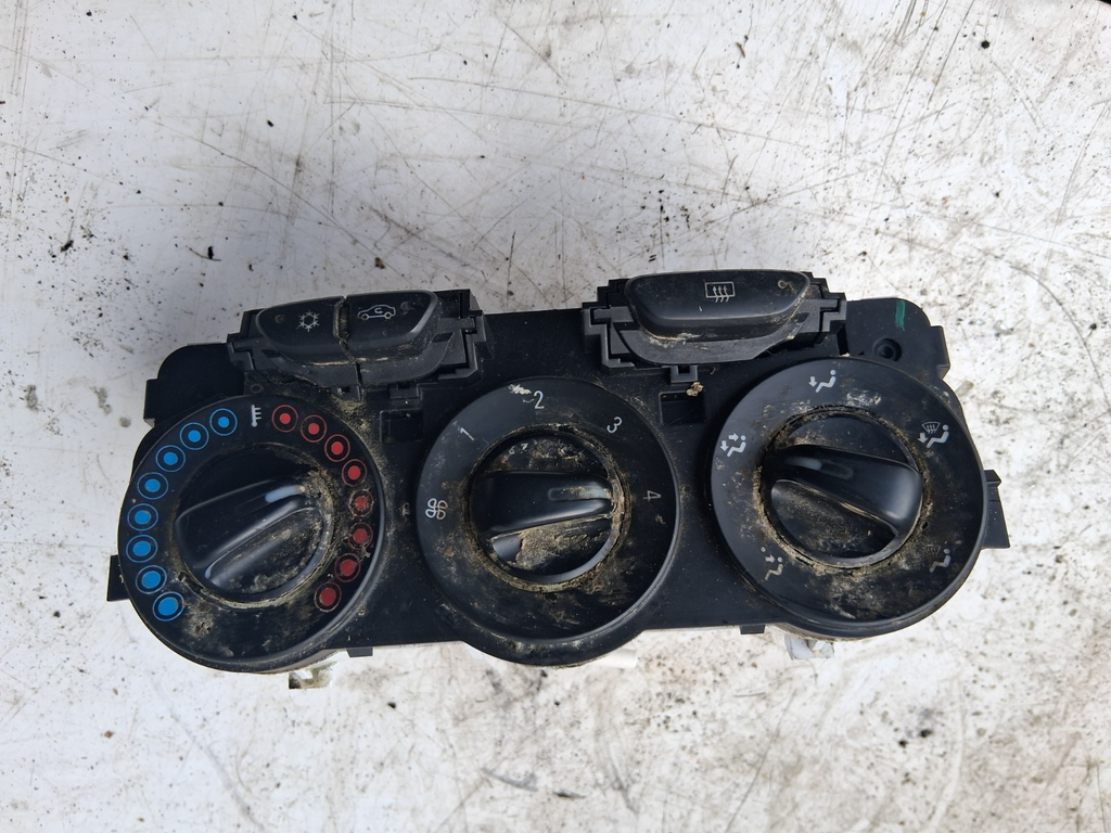 2016 VAUXHALL CORSA E AC HEATER CLIMATE CONTROL SWITCH PANEL 466119570