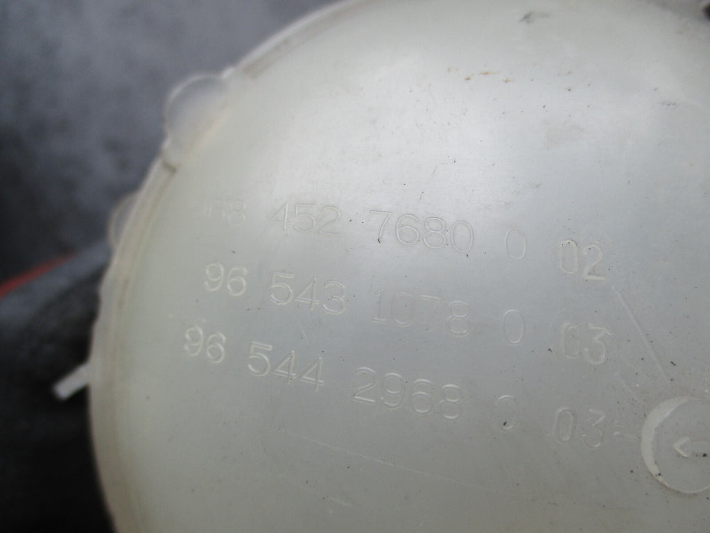 PEUGEOT TEEPEE 2013 COOLANT EXPANSION BOTTLE 9684527680002