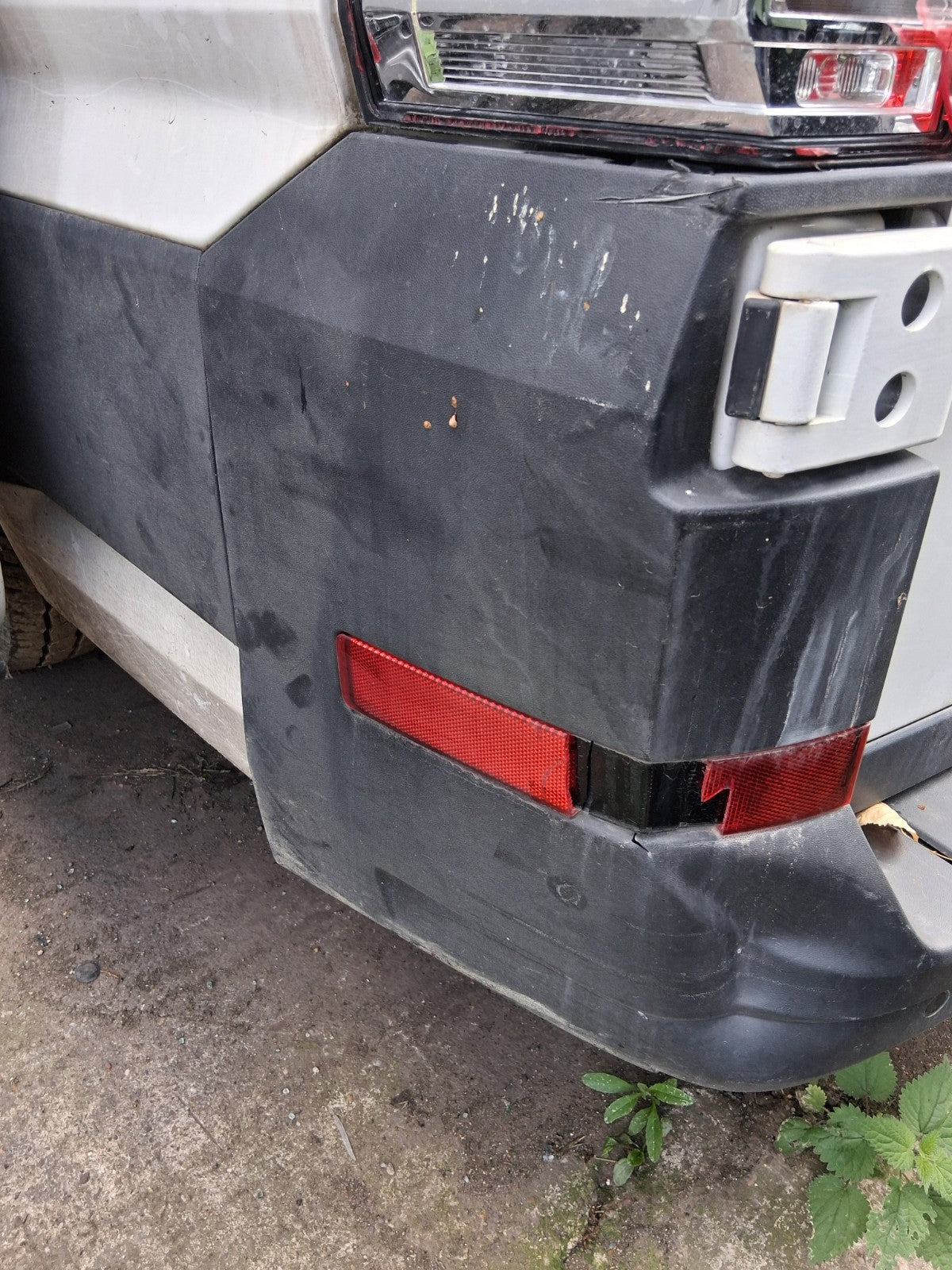 2022 VW VOLKSWAGEN CRAFTER MK2 NSR PASSENGER SIDE REAR LEFT BUMPER CORNER