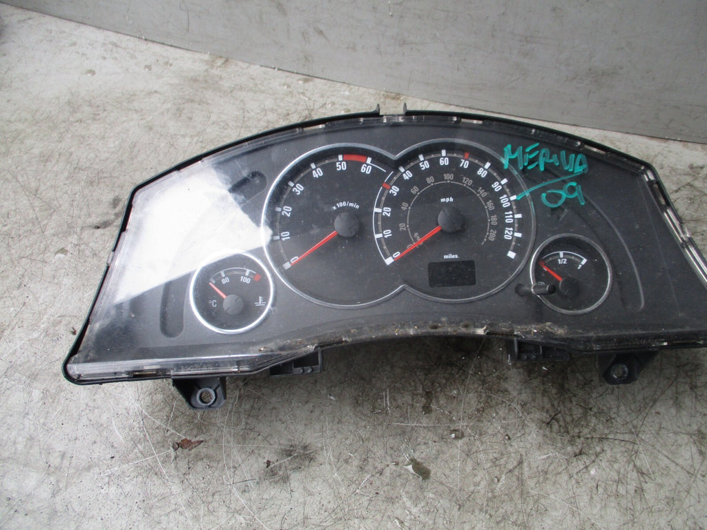 VAUXHALL MERIVA A MK1 2009 SPEEDOMETER INSTRUMENT CLUSTER 88311302