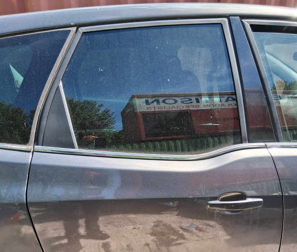 2016 VAUXHALL MERIVA B MK2 OSR DRIVER SIDE REAR RIGHT WINDOW GLASS