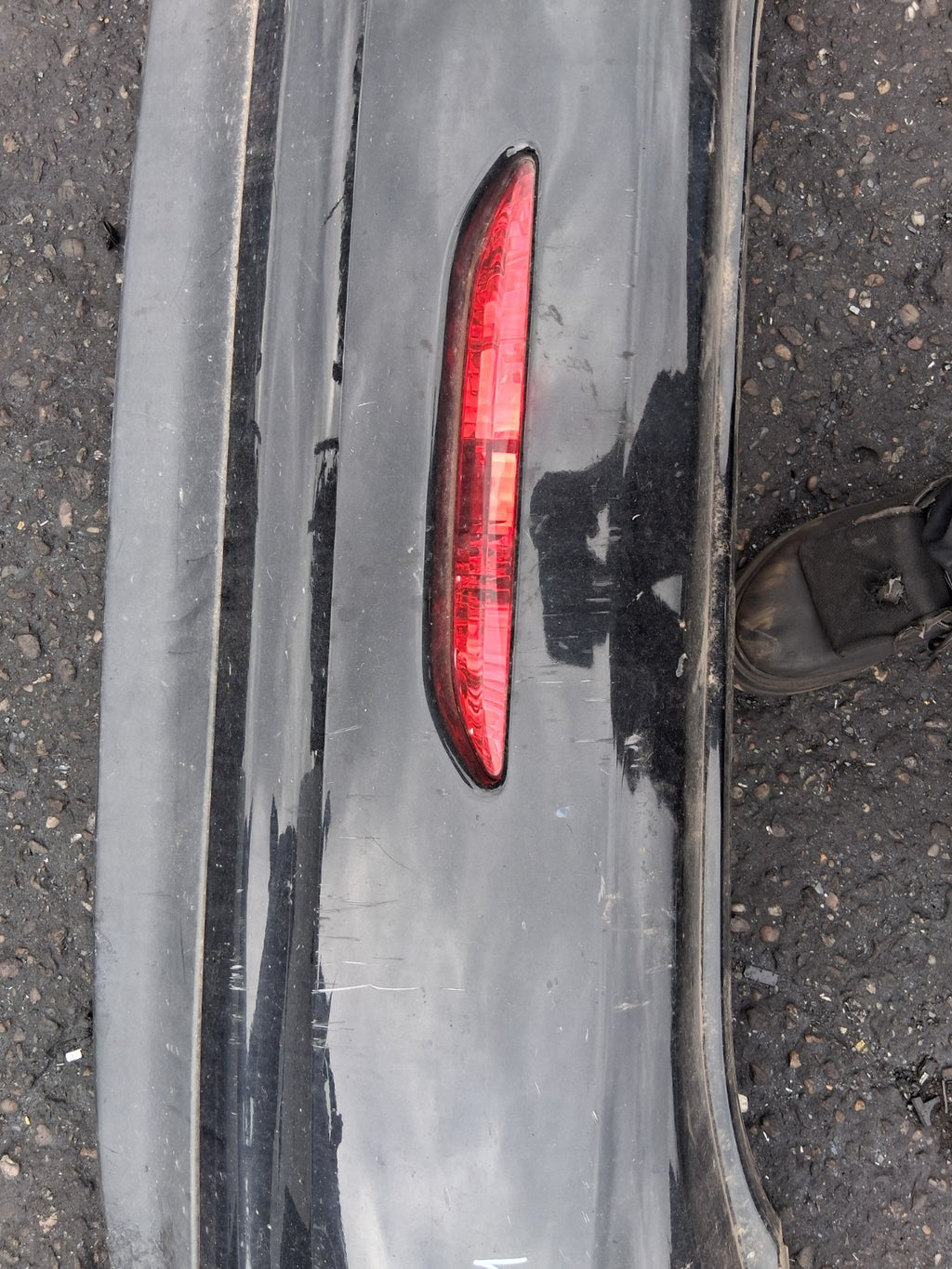 2014 PEUGEOT 208 COMPLETE REAR BUMPER PEARL BLACK KTV