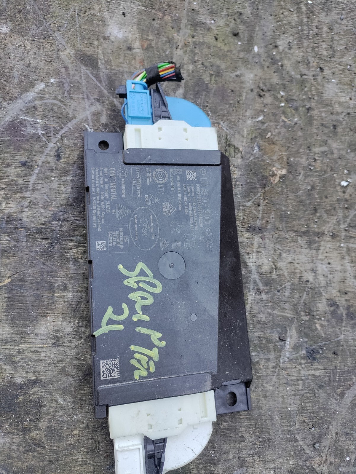 2021 MERCEDES BENZ SPRINTER W907 AIR SUSPENSION CONTROL UNIT A9079003207