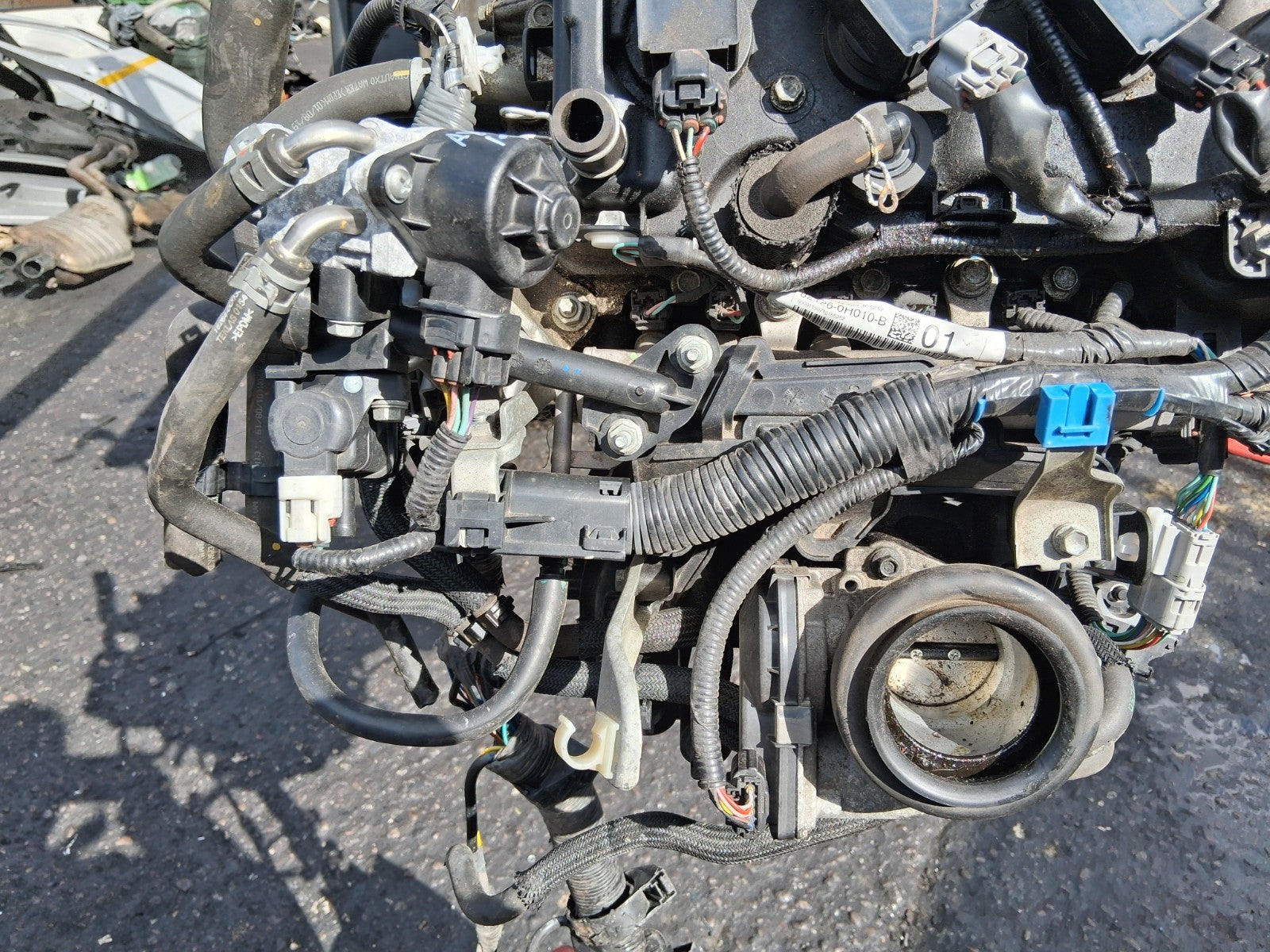 2019 TOYOTA AYGO MK2 1.0 PETROL COMPLETE ENGINE 1KR-FE 1KR FE 1KRFE