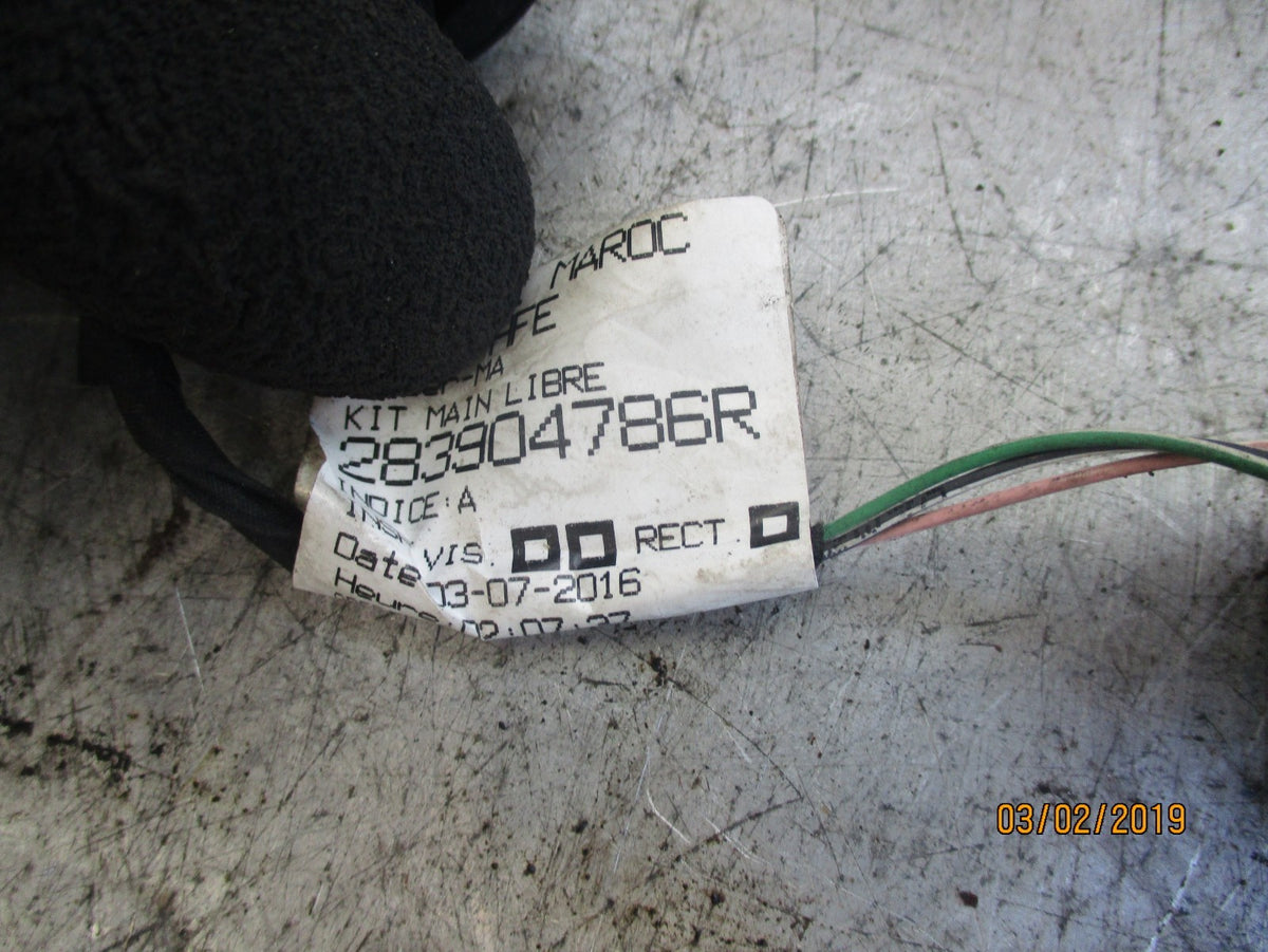 RENAULT KADJAR 2016 ENGINE START STOP SWITCH 283904786R 285905306R