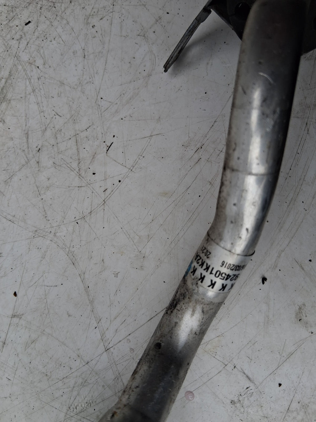 2016 NISSAN JUKE F15 AC AIR CON PIPE 924501kk24