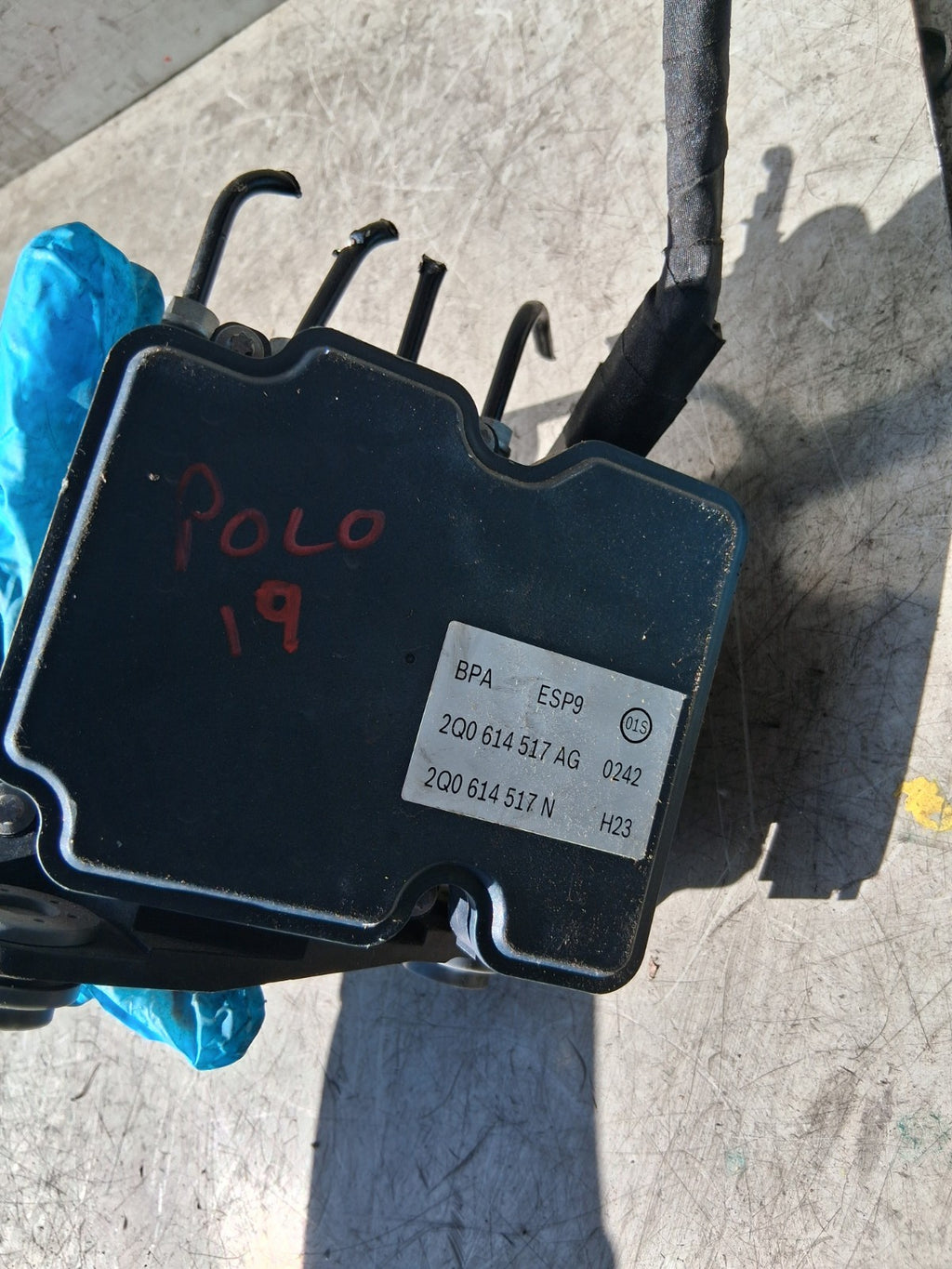 2019 VOLKSWAGEN POLO ABS PUMP 2Q0614517AG