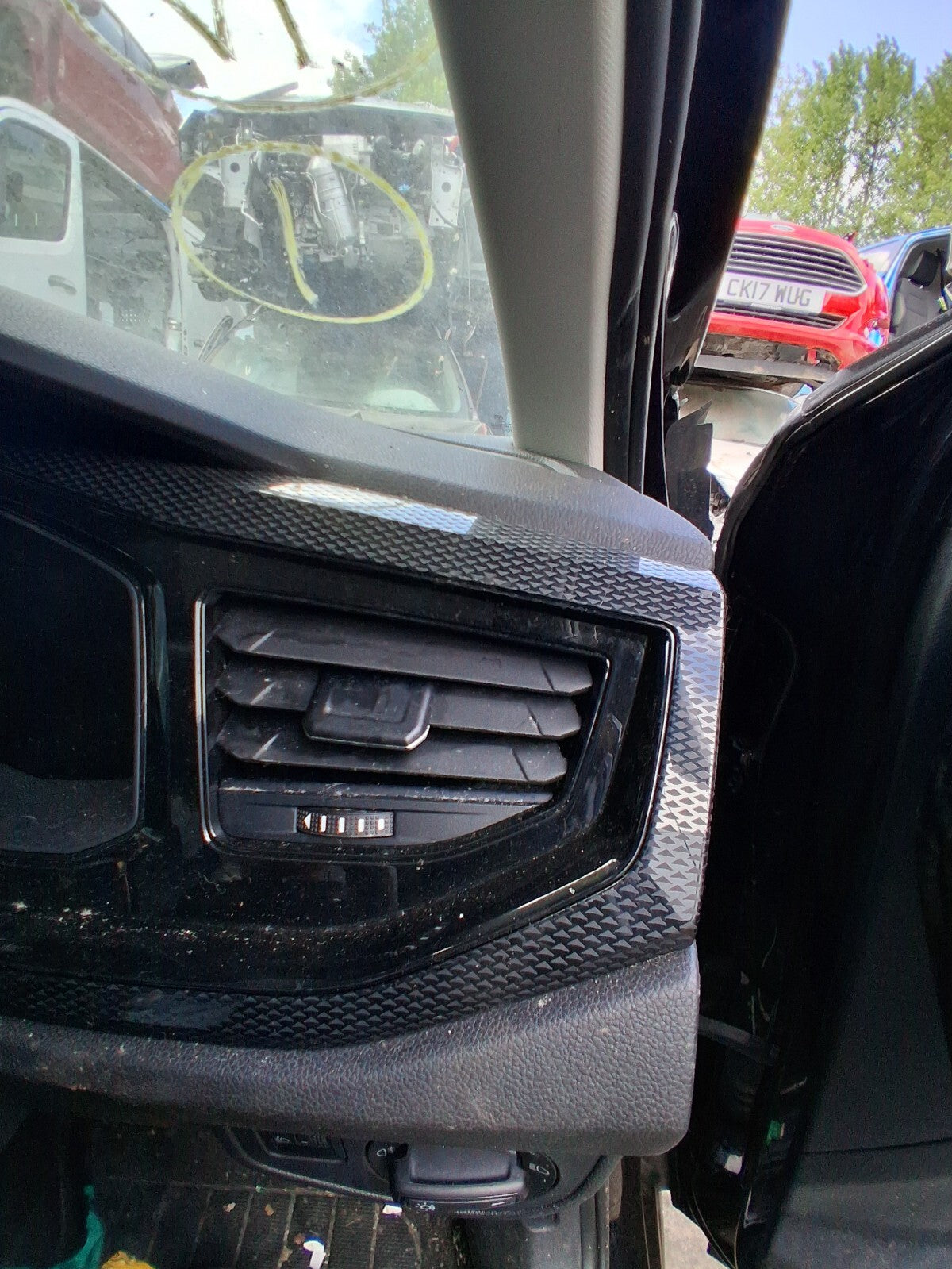 2024 VW POLO MK6 FACELIFT OSF DRIVER SIDE FRONT RIGHT DASHBOARD AIRVENT