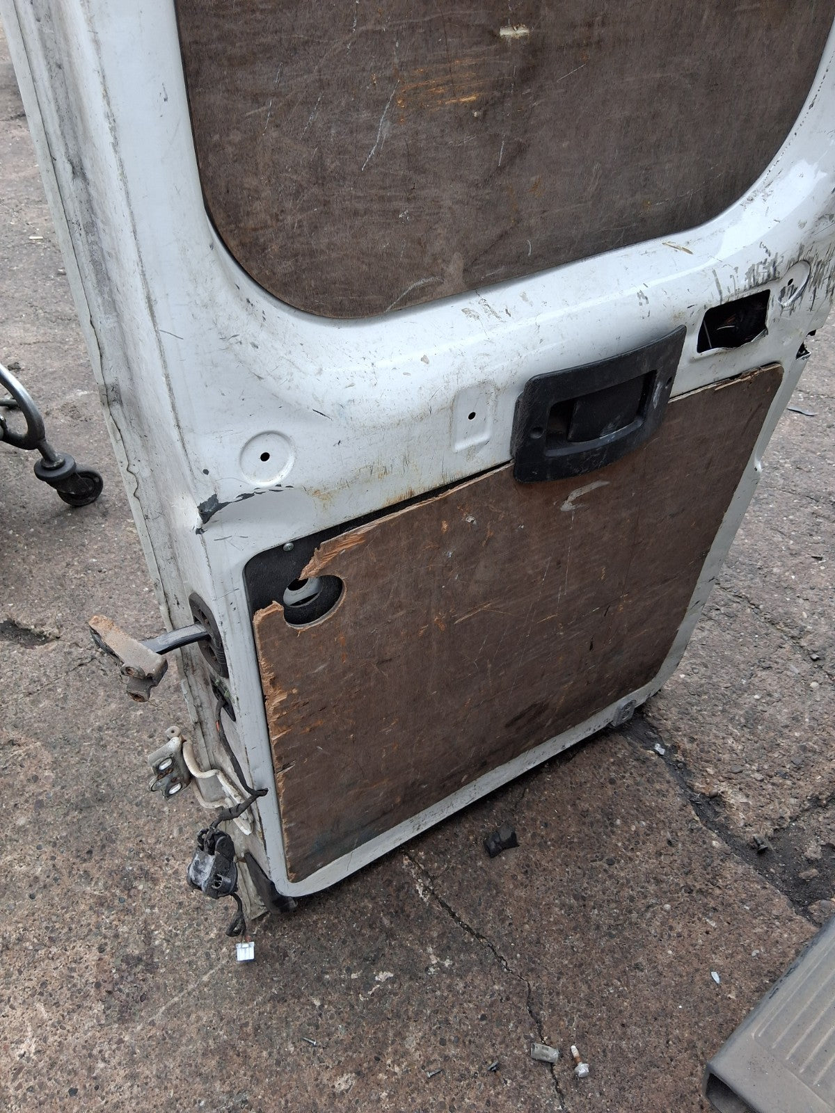 2016 PEUGEOT BOXER MK3 OSR DRIVER SIDE REAR RIGHT COMPLETE DOOR WHITE