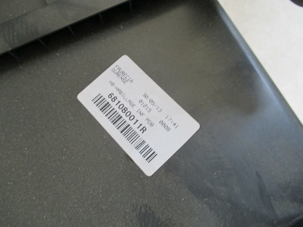 RENAULT MEGANE MK3 2013 NS PASSENGER STORAGE COMPARTMENT GLOVE BOX 681080011R