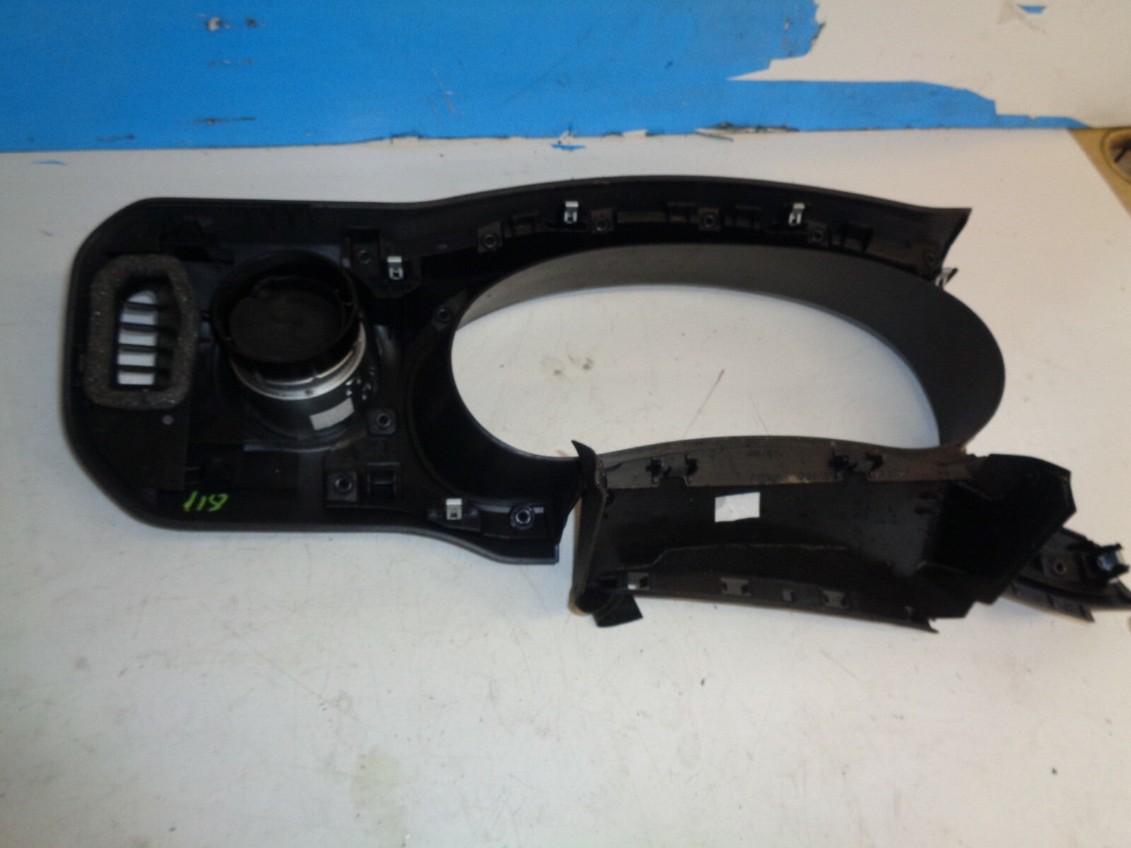 PEUGEOT PARTNER 2016 CITROEN BERLINGO MK2 GREY SPEEDOMETER SURROUND TRIM COVER
