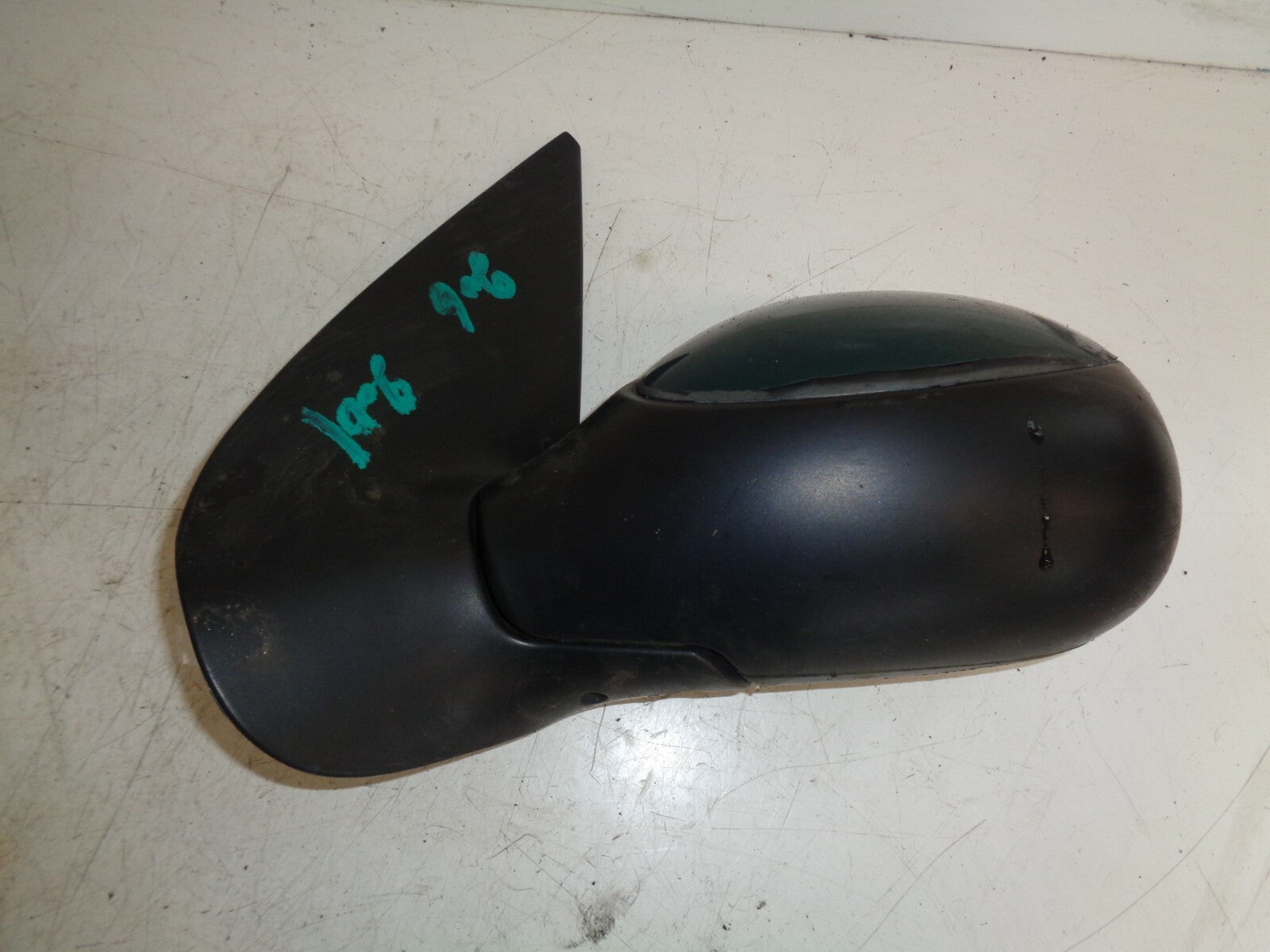 PEUGEOT 206 2001 NS PASSENGER SIDE FRONT ELECTRIC WING MIRROR