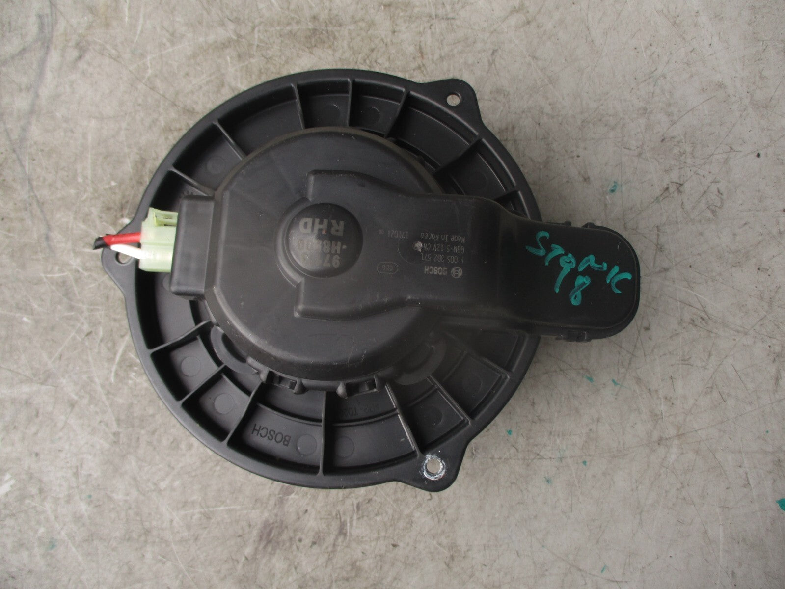 2018 KIA STONIC 1.0 PETROL AC AIR CON HEATER BLOWER MOTOR FAN F00S3B2571