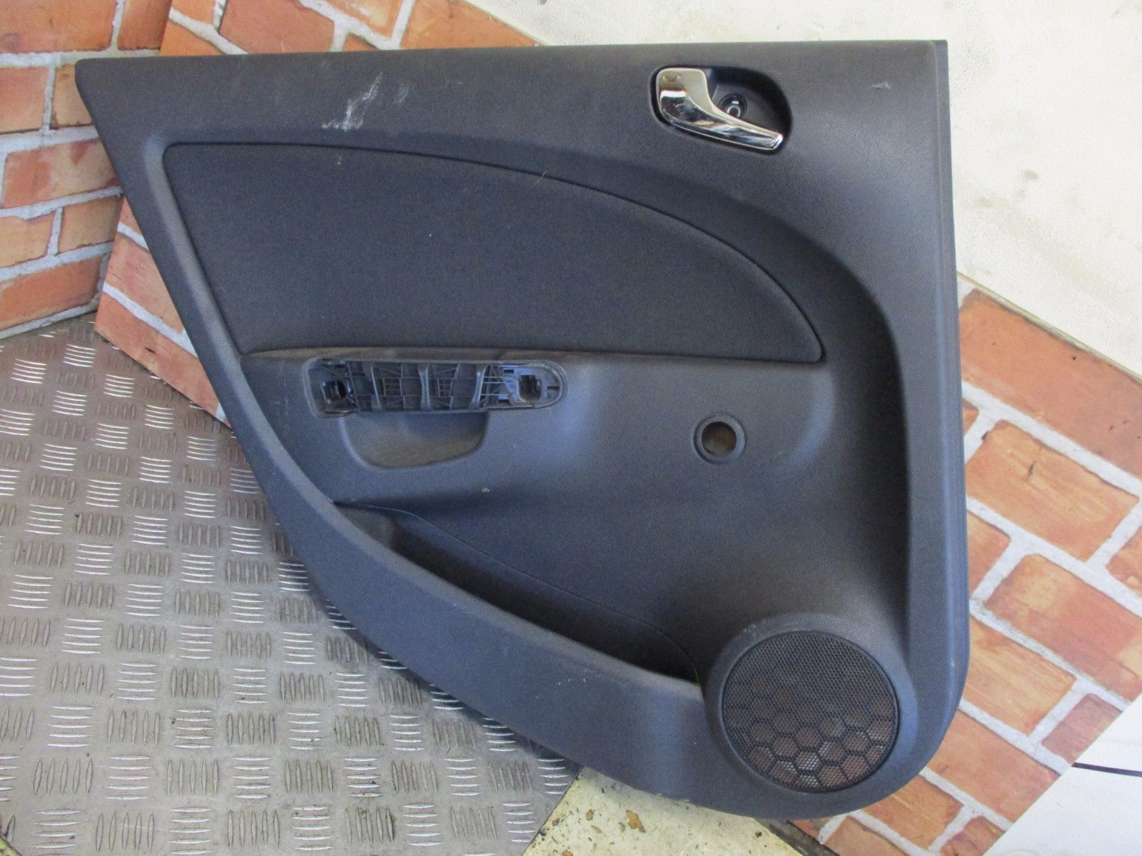 VAUXHALL CORSA D 2014 5 DOOR NSR PASSENGER SIDE REAR DOOR CARD PLASTIC PANEL