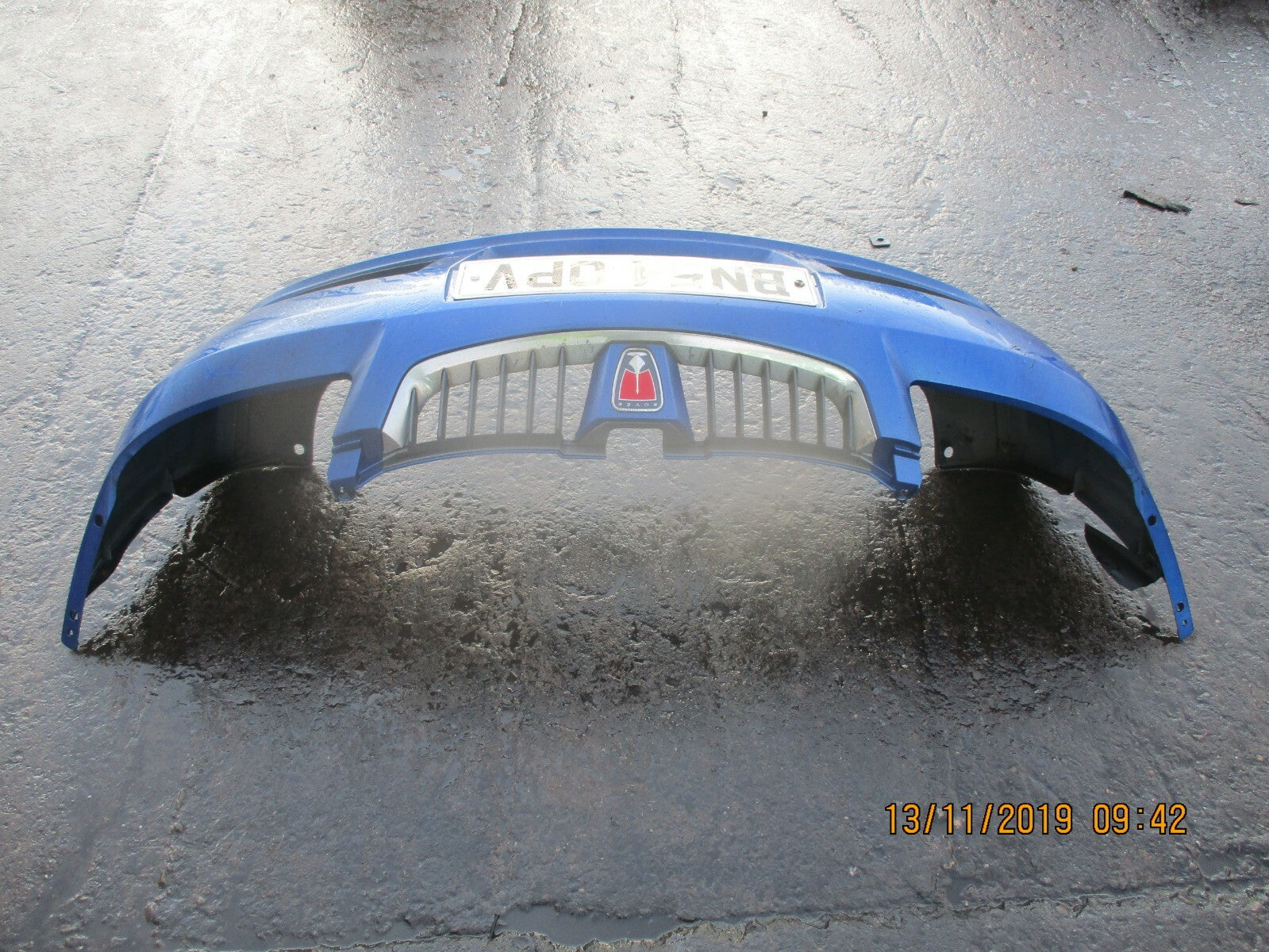ROVER CITY CITYROVER SELECT 2004 COMPLETE FRONT PLASTIC BUMPER GRILL COVER BLUE