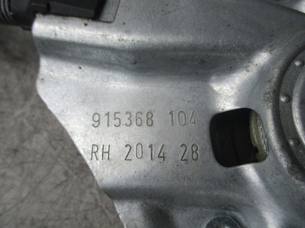2014 VAUXHALL ZAFIRA C MK3 OSF DRIVER FRONT WINDOW MOTOR REGULATOR 915368104