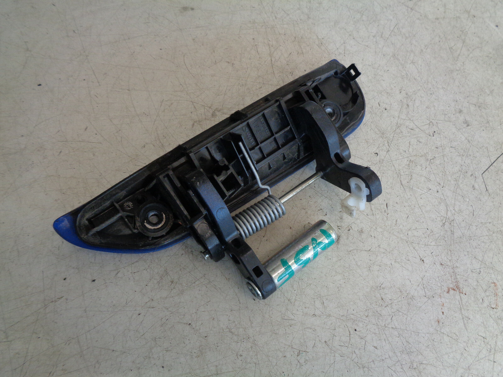 HONDA JAZZ MK3 2015 5 DOOR NSF PASSENGER SIDE FRONT EXTERIOR DOOR HANDLE BLUE
