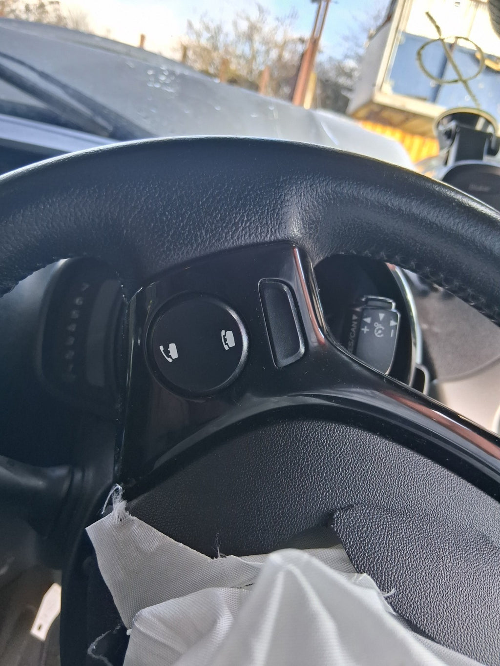 2018 CITROEN C1 FLAIR MK2 MULTIFUNCTIONAL STEERING WHEEL BLACK
