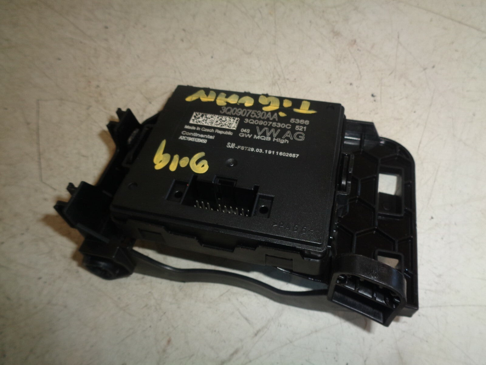 VW VOLKSWAGEN TIGUAN MK2 2019 ECU GATEWAY CONTROL MODULE UNIT 3Q0907530C