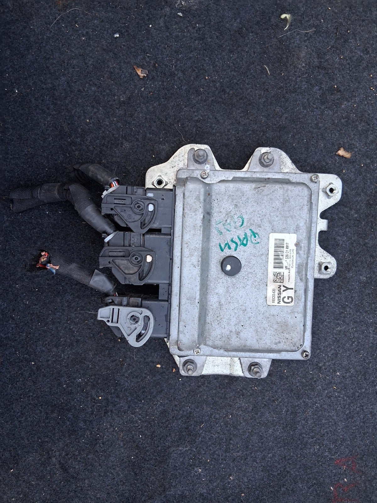 2010 NISSAN QASHQAI J10 1.6 PETROL ECU ENGINE CONTROL UNIT MEC93620